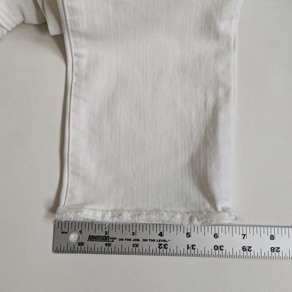 DL1961 Mara Instasculpt Straight Leg Ankle Women's White Jeans Size 28/6 - Picture 8 of 9